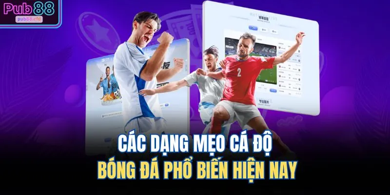 Các dạng mẹo cá độ bóng đá phổ biến hiện nay